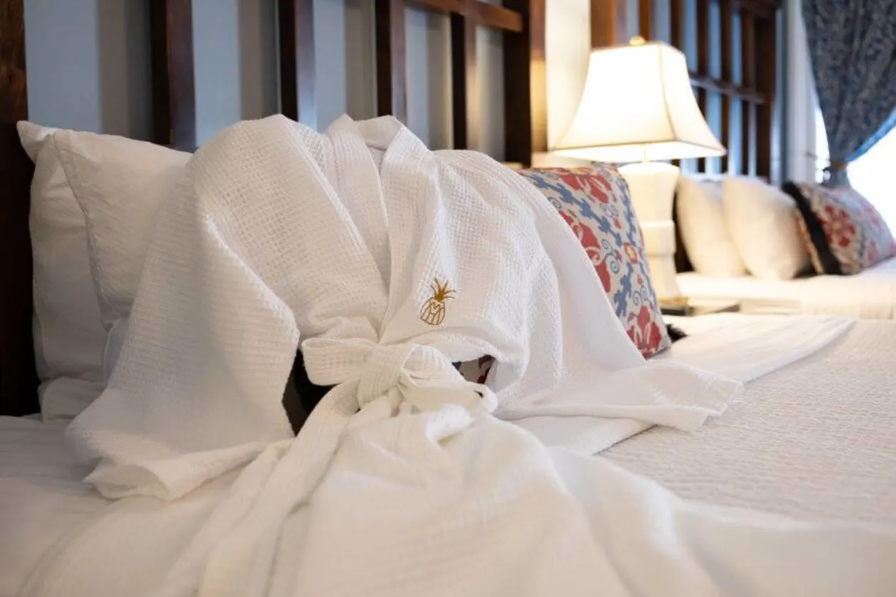 Headless bathrobe at The Marshall House haunted hotel